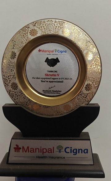 Trophy For Best Performance